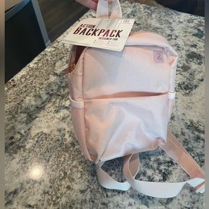 Mini backpack. Light pink